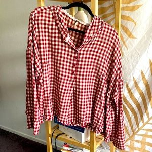 Free people shirt-medium